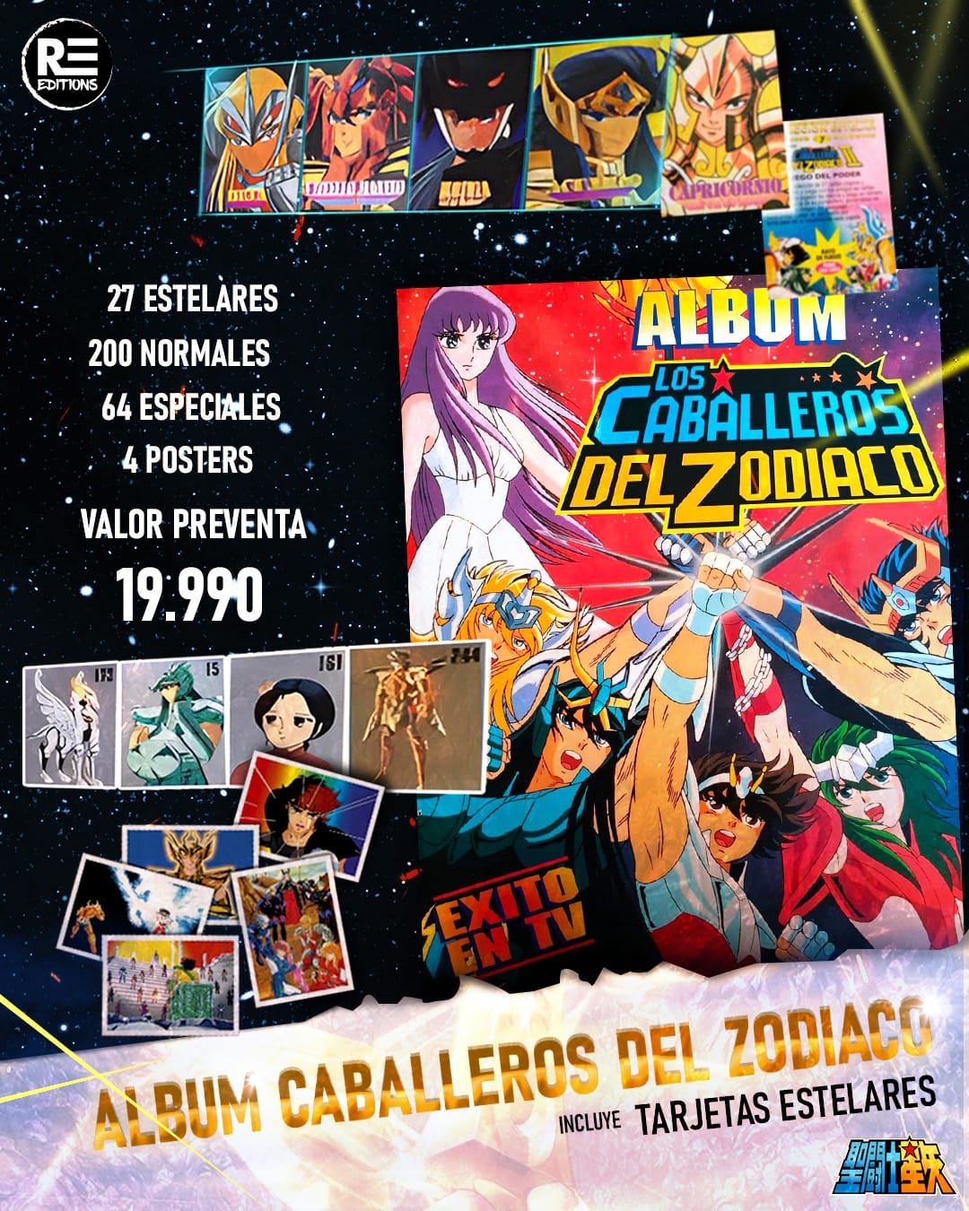 "ATENCIÓN" PREVENTA ÁLBUM CBZ EXÍTO DE TV