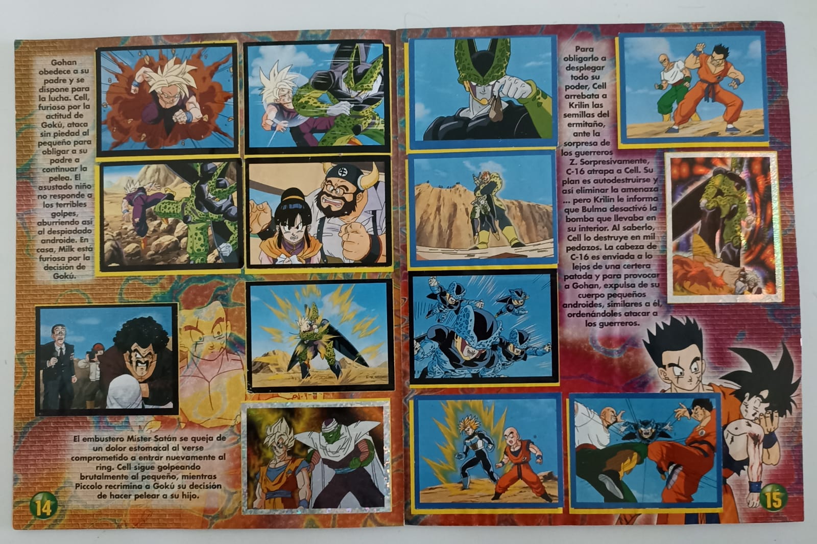 Álbum dragon Ball Z4 (Salo 2001)