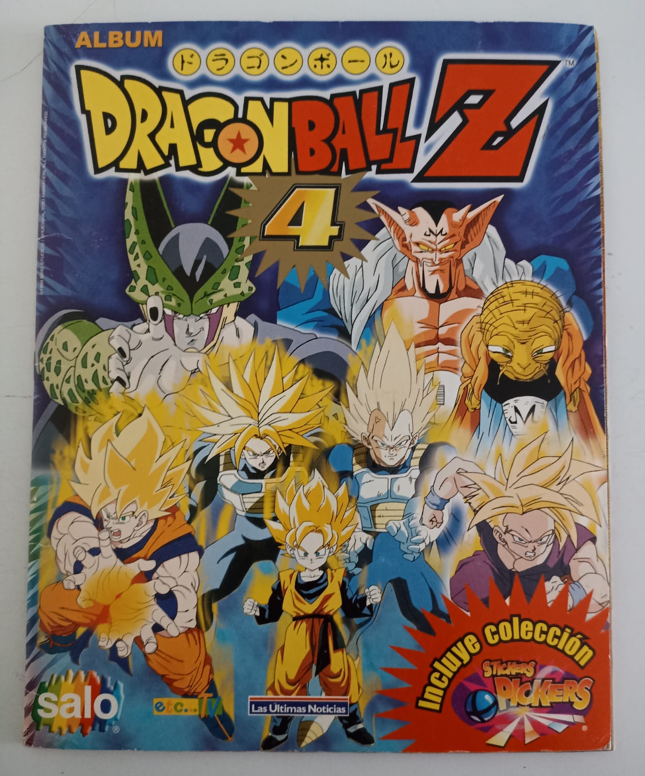 Álbum dragon Ball Z4 (Salo 2001)