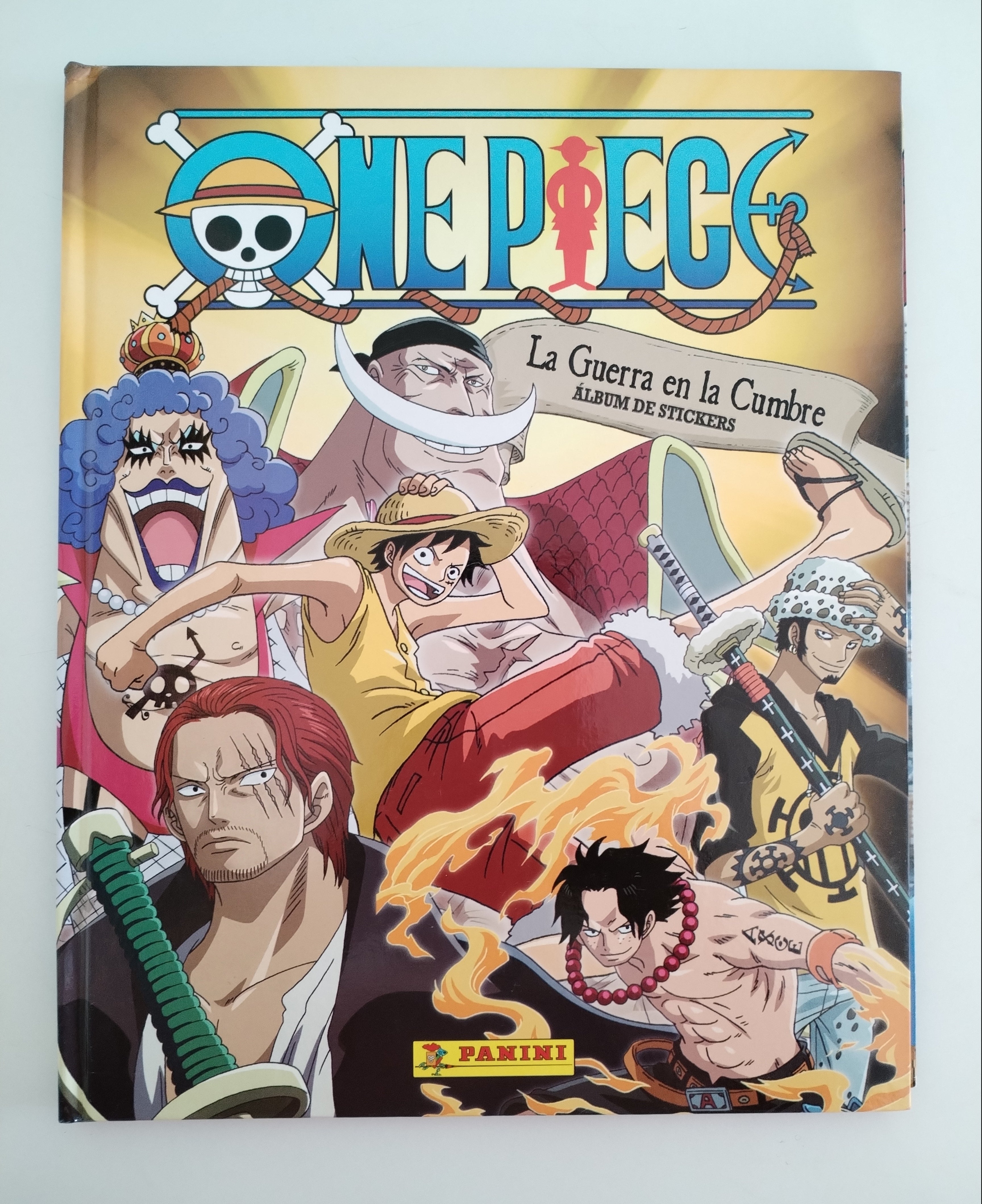 Álbum One Piece 2 completo a pegar (Tapa Dura)