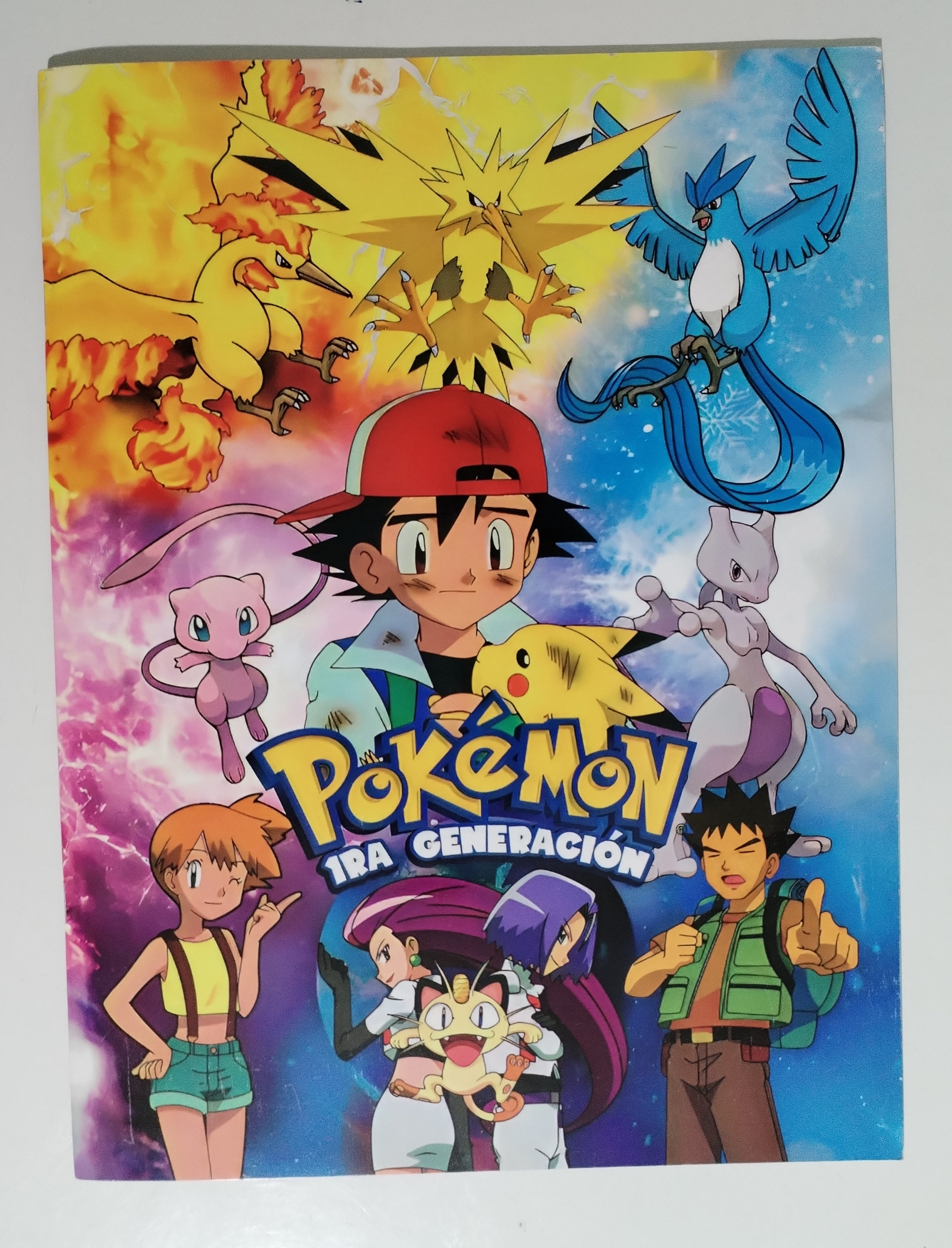 Álbum pokémon - 1° generación.