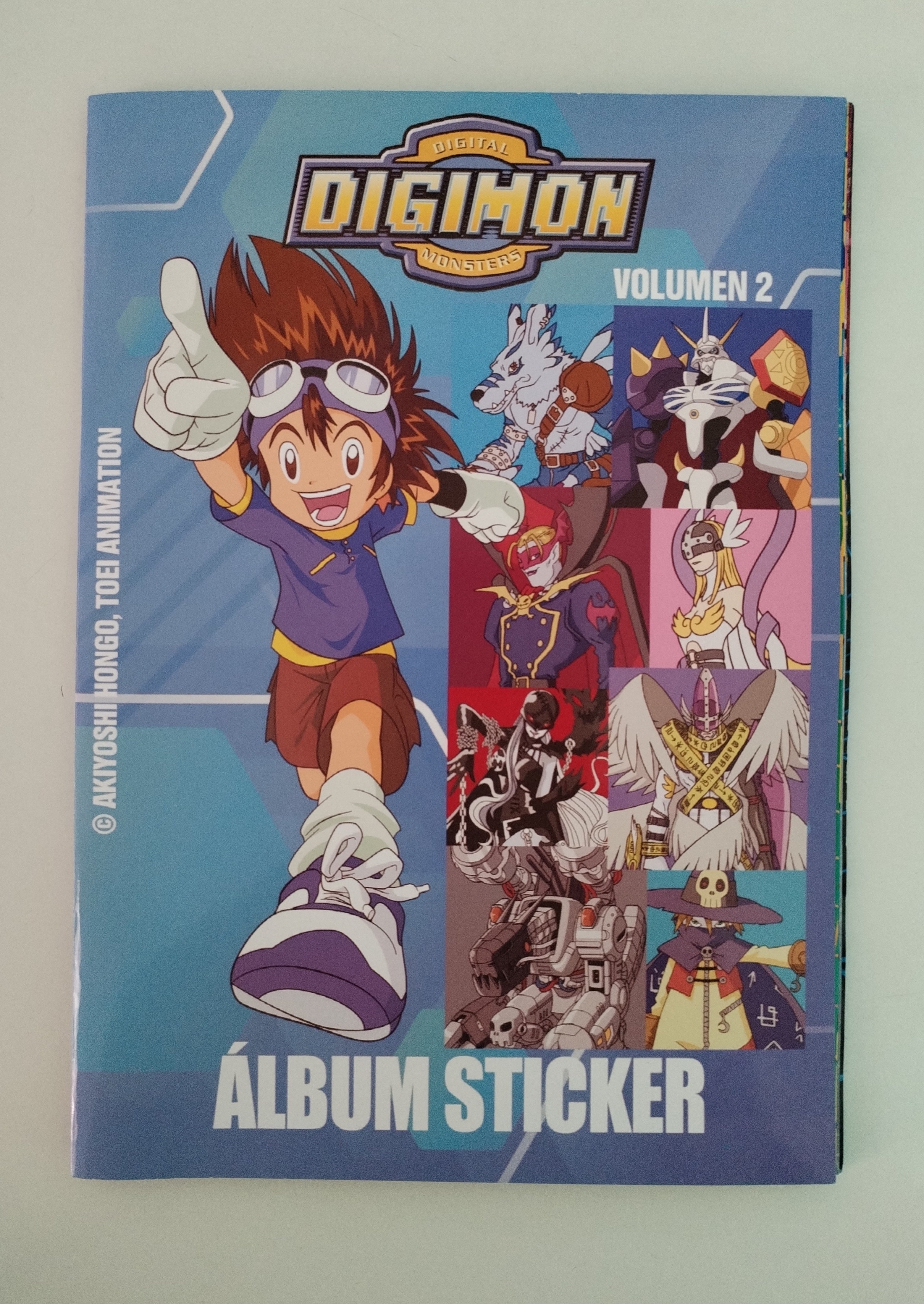 Mini álbum Digimon Vol 2.