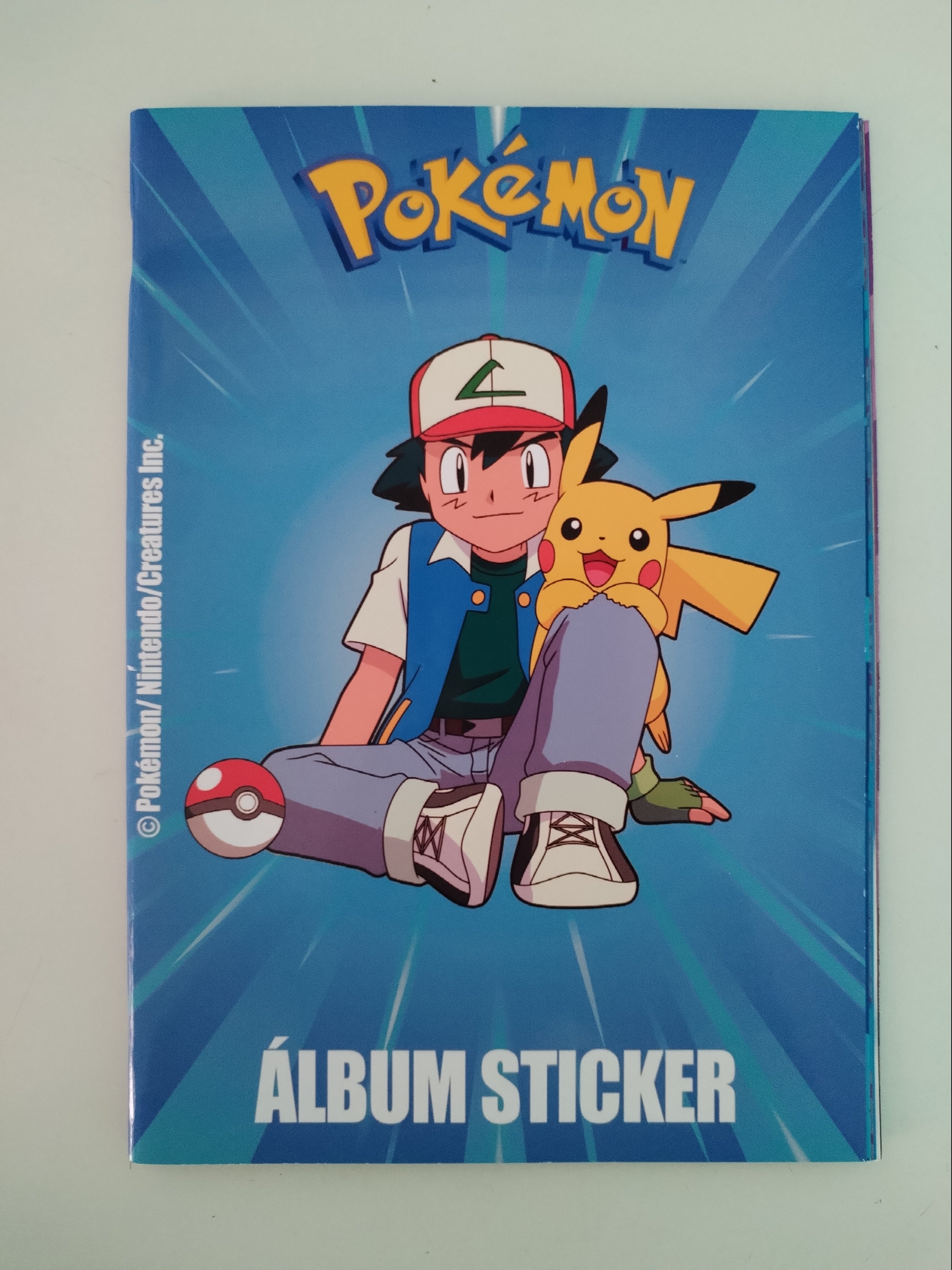 Mini álbum pokémon