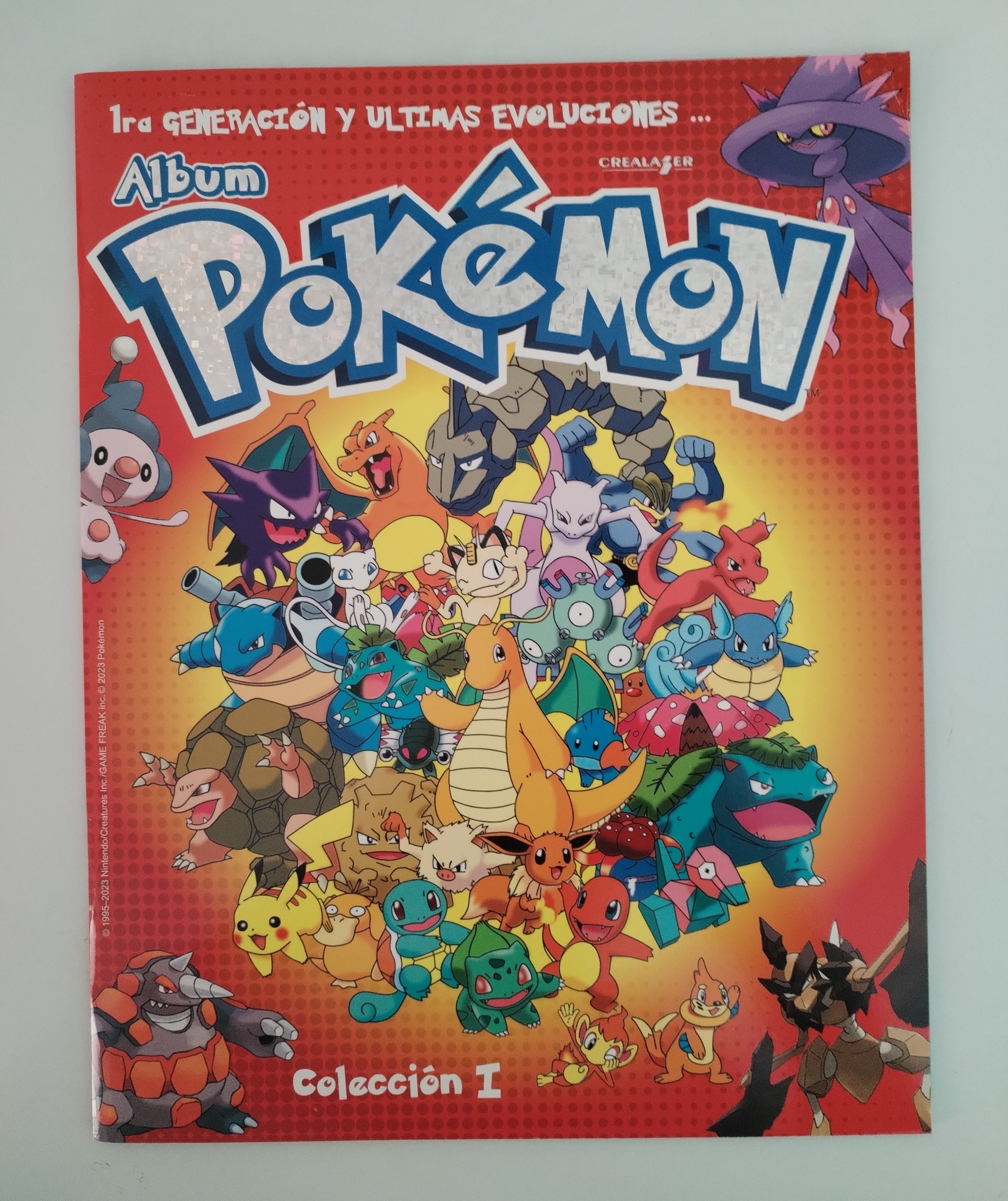 Álbum Pokémon 1 Generación