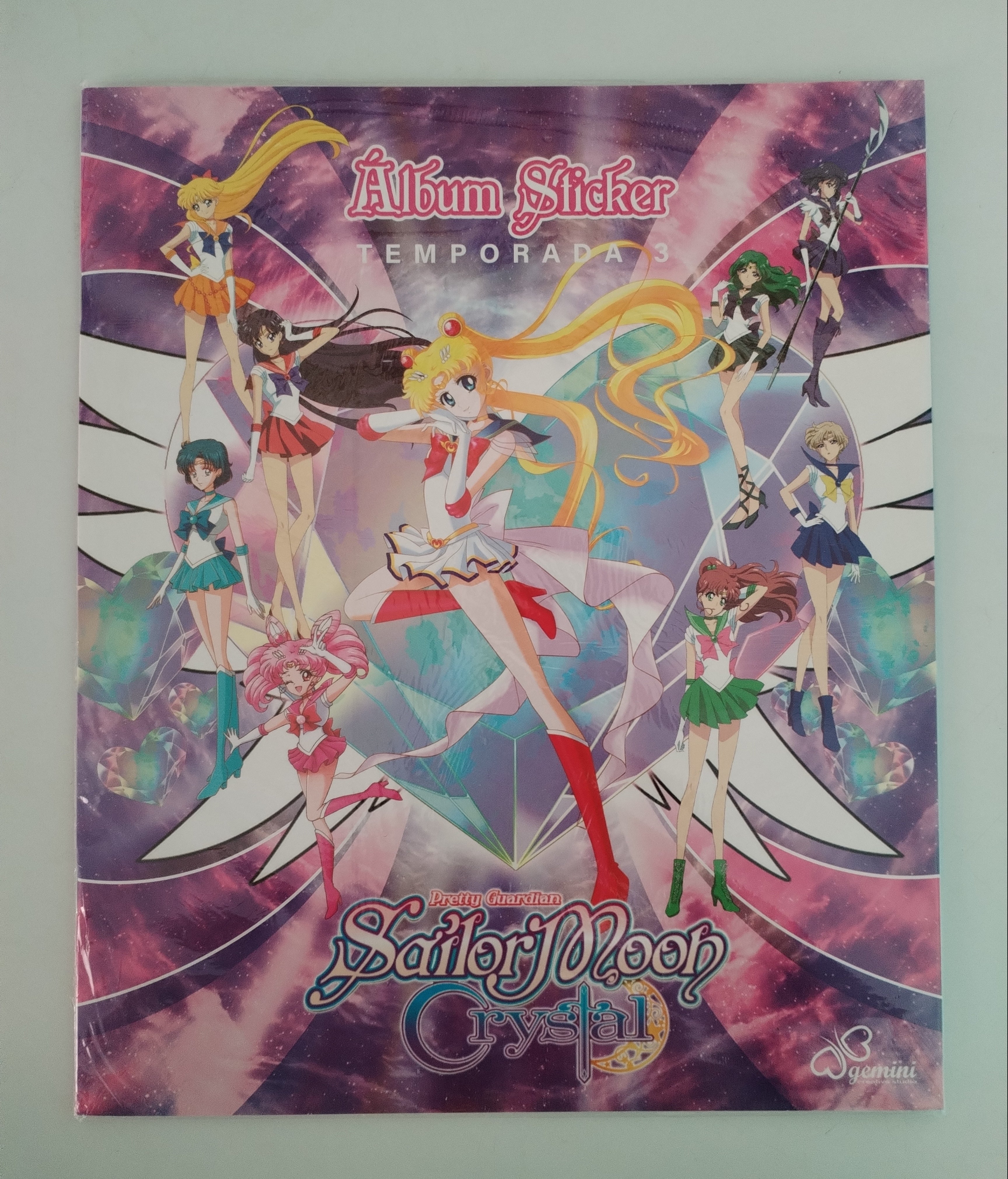 Álbum sailor moon crystal Vol 3.