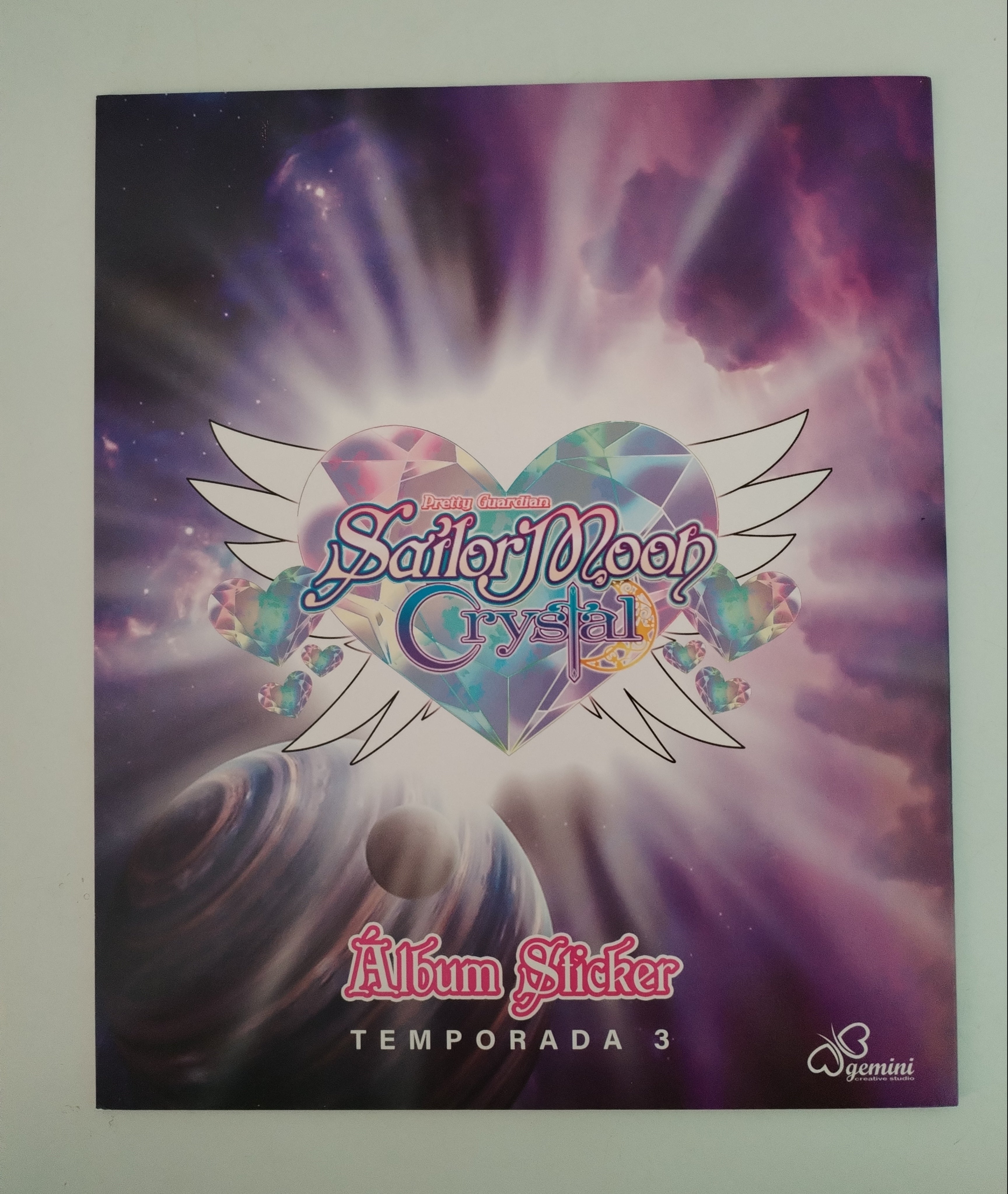 Álbum sailor moon crystal Vol 3.