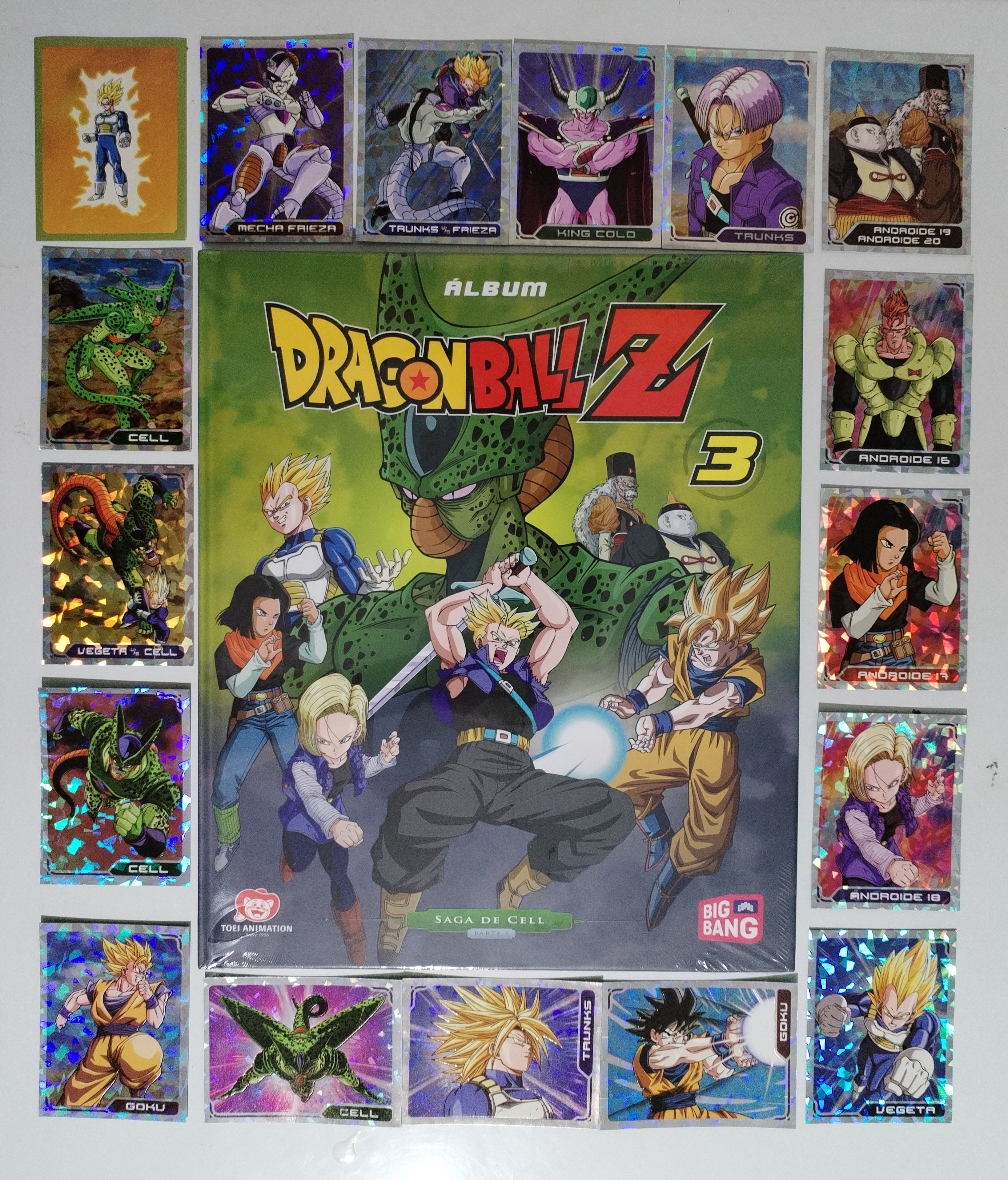 Álbum dragon Ball Z3 Tapa dura