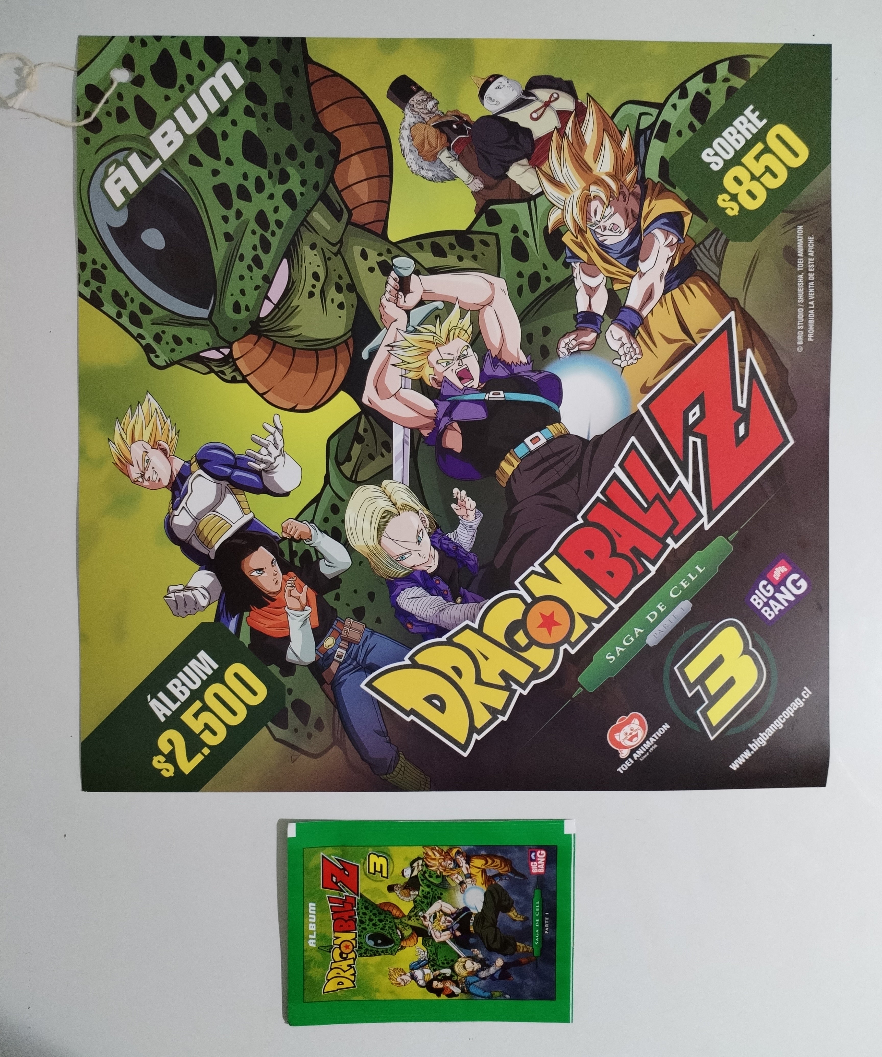 Álbum dragon Ball Z3 - tapa blanda