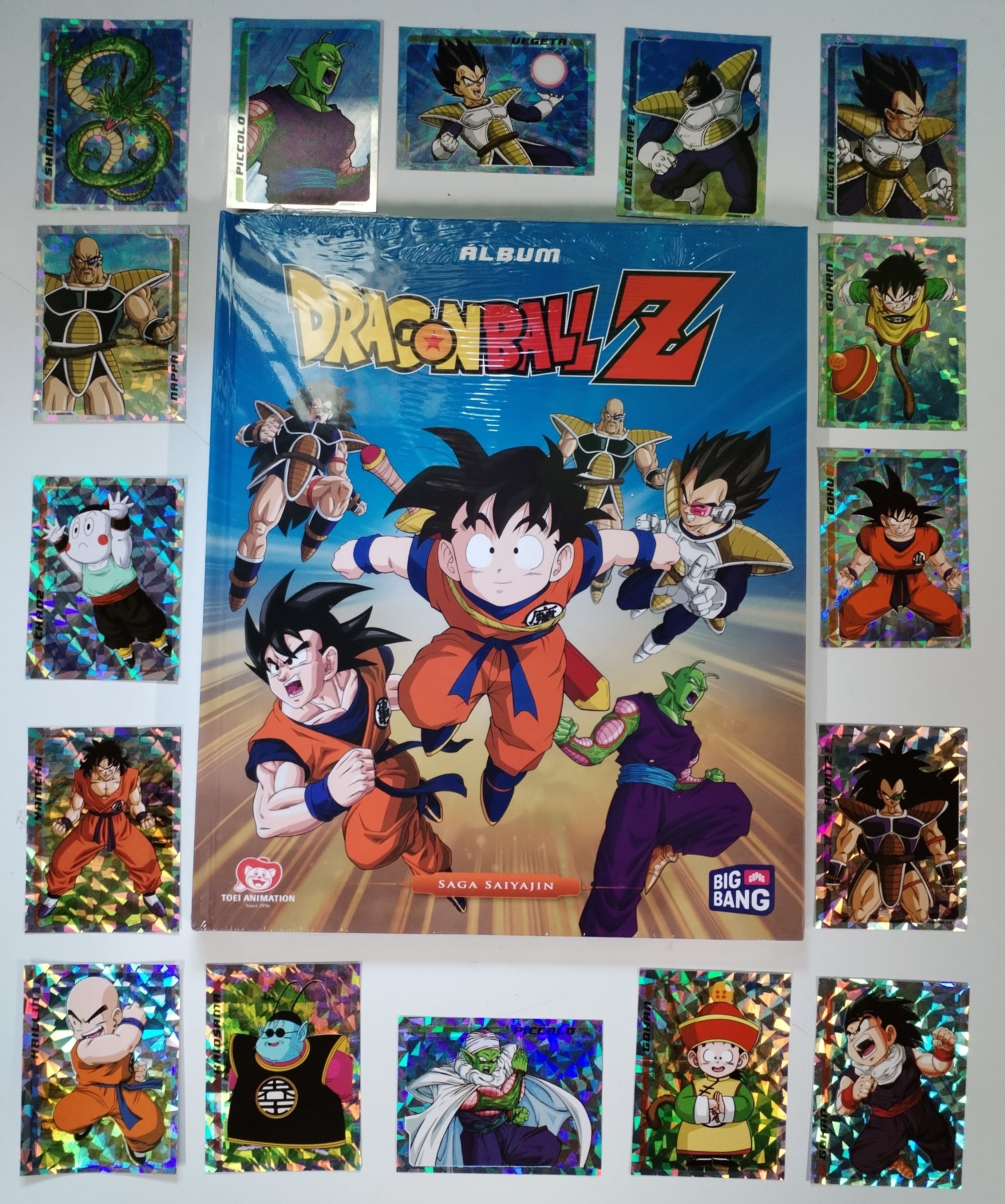 Álbum DBZ - Saga de los Sayajin