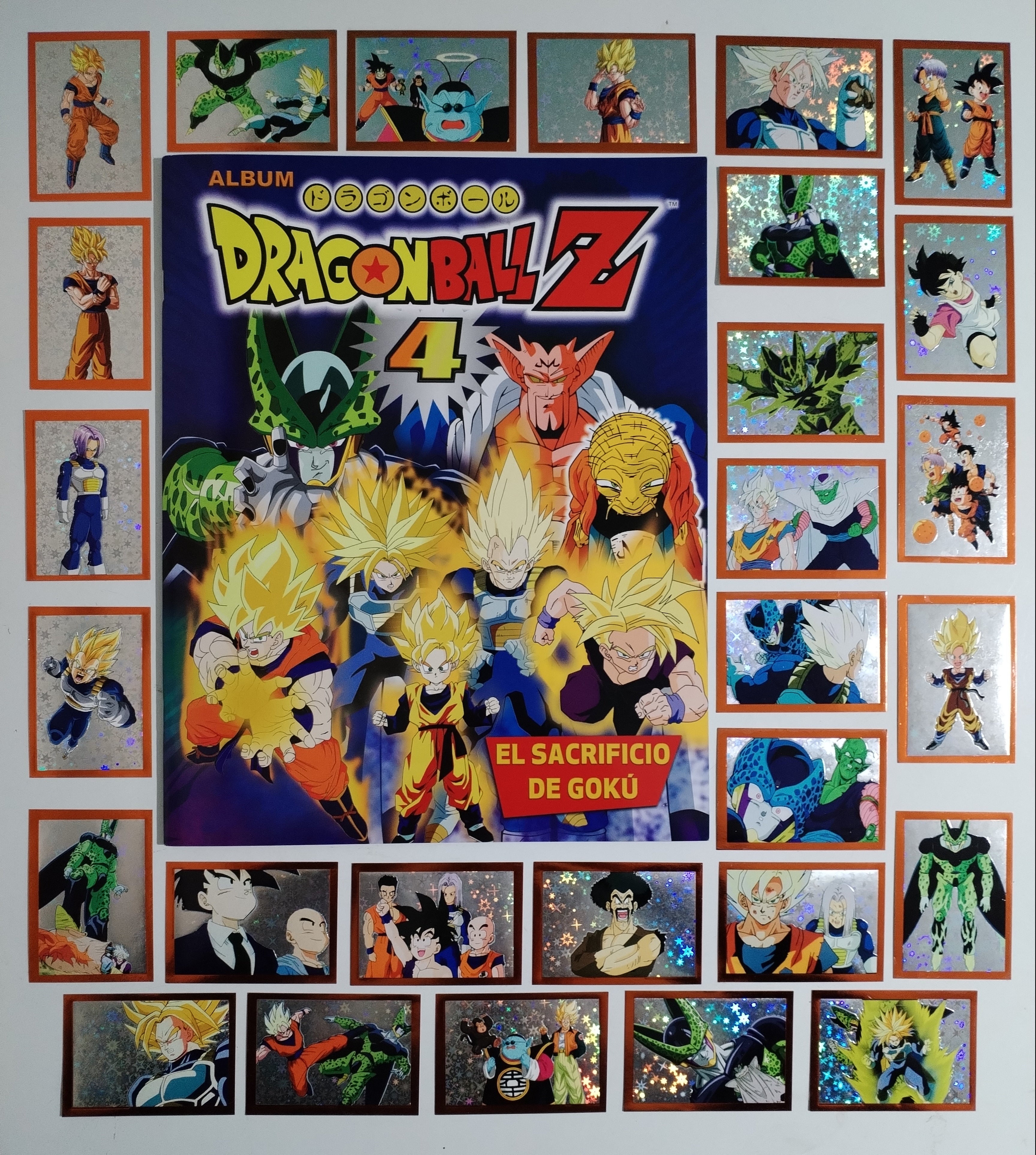 Álbum DBZ 4 - Megacolecciones completo a pegar