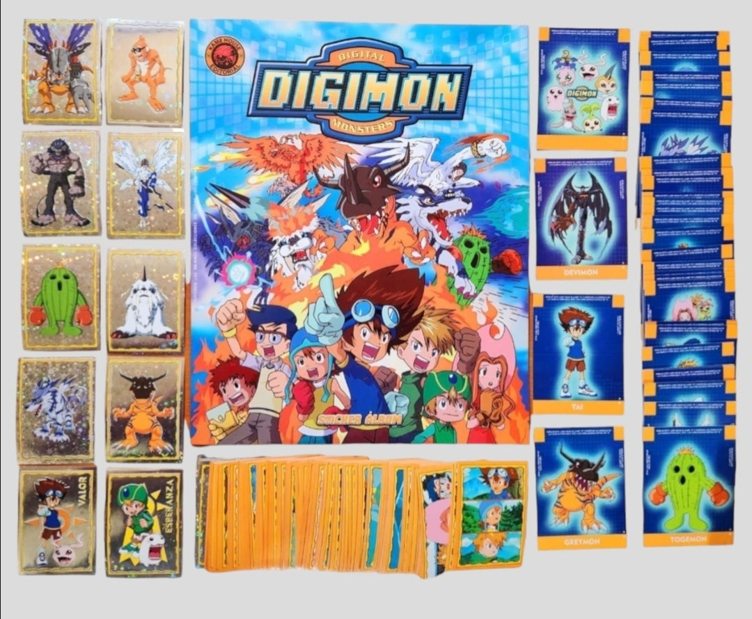 Álbum Digimon Digital Monster