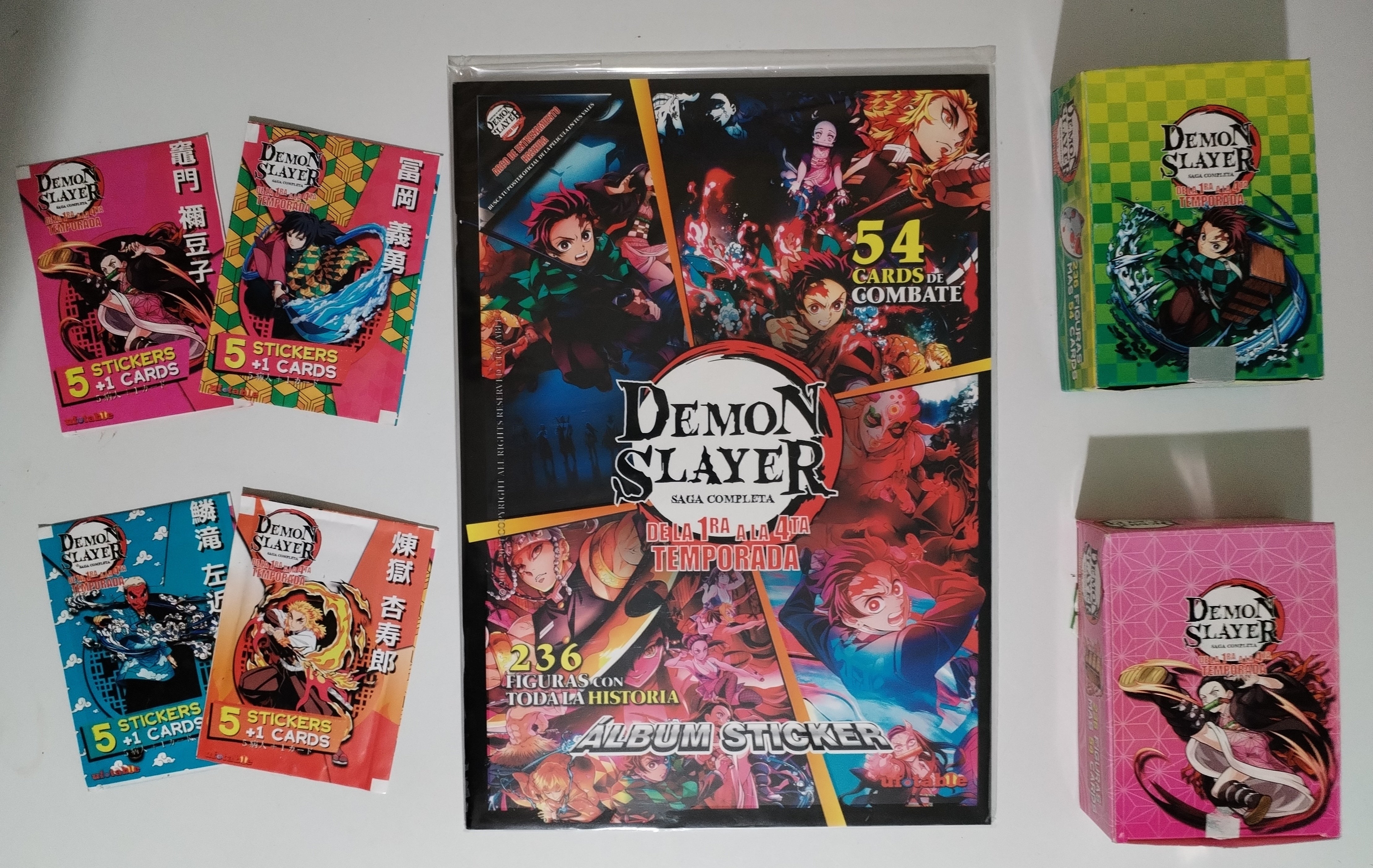 Álbum demon slayer - Season 1 and 4