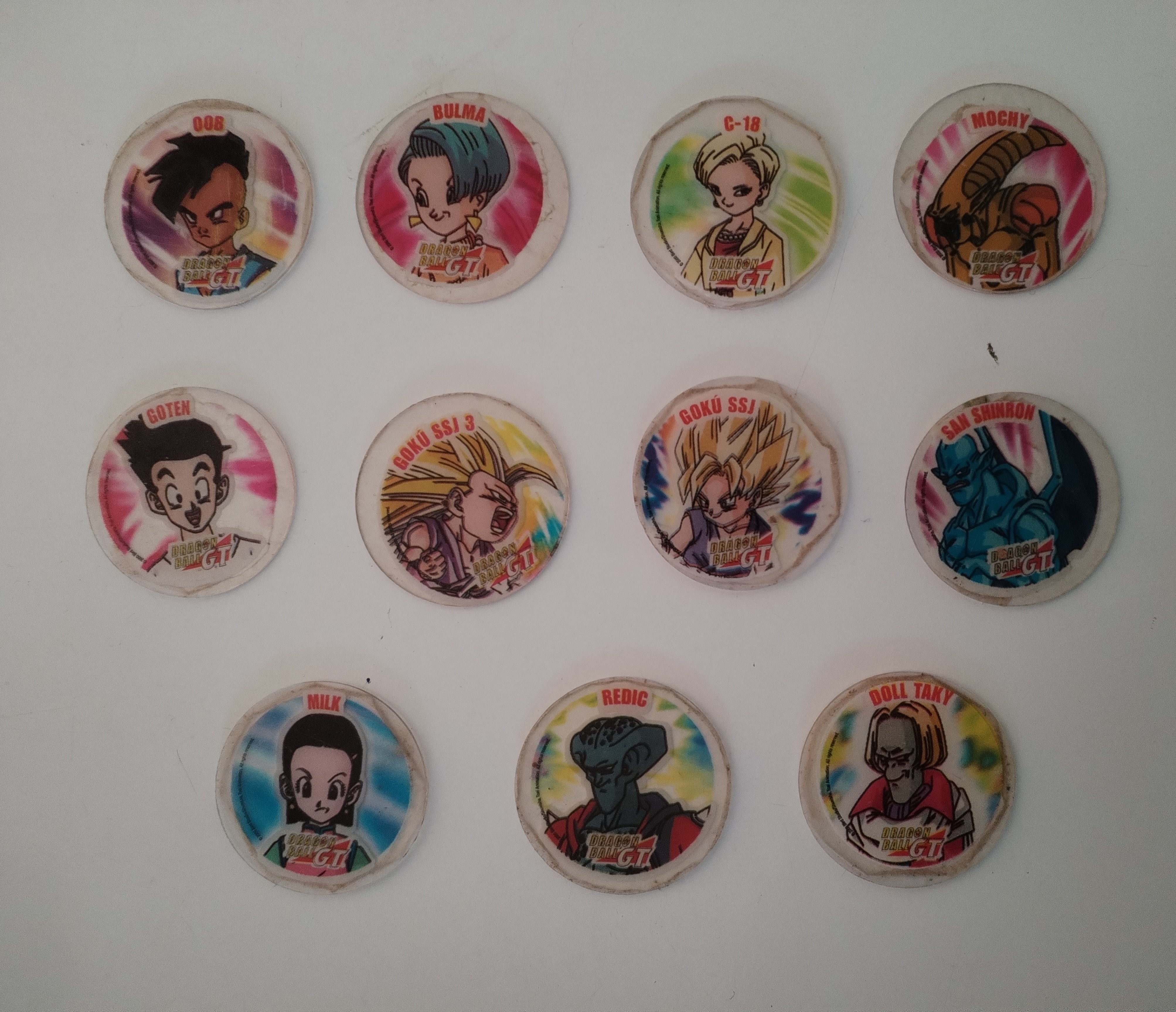 Tazos dragon Ball GT 1