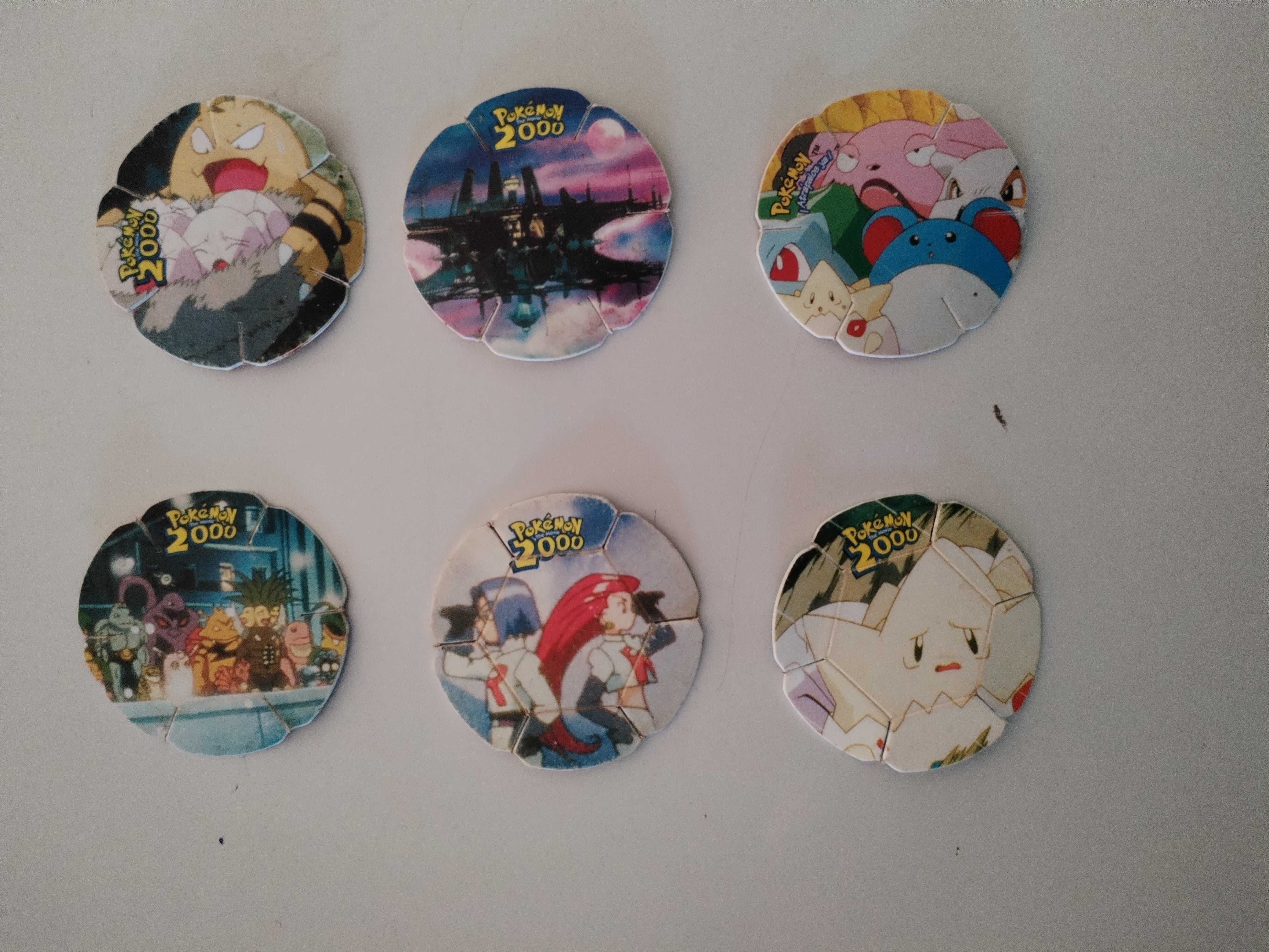 Tazos pokémon serie 2000