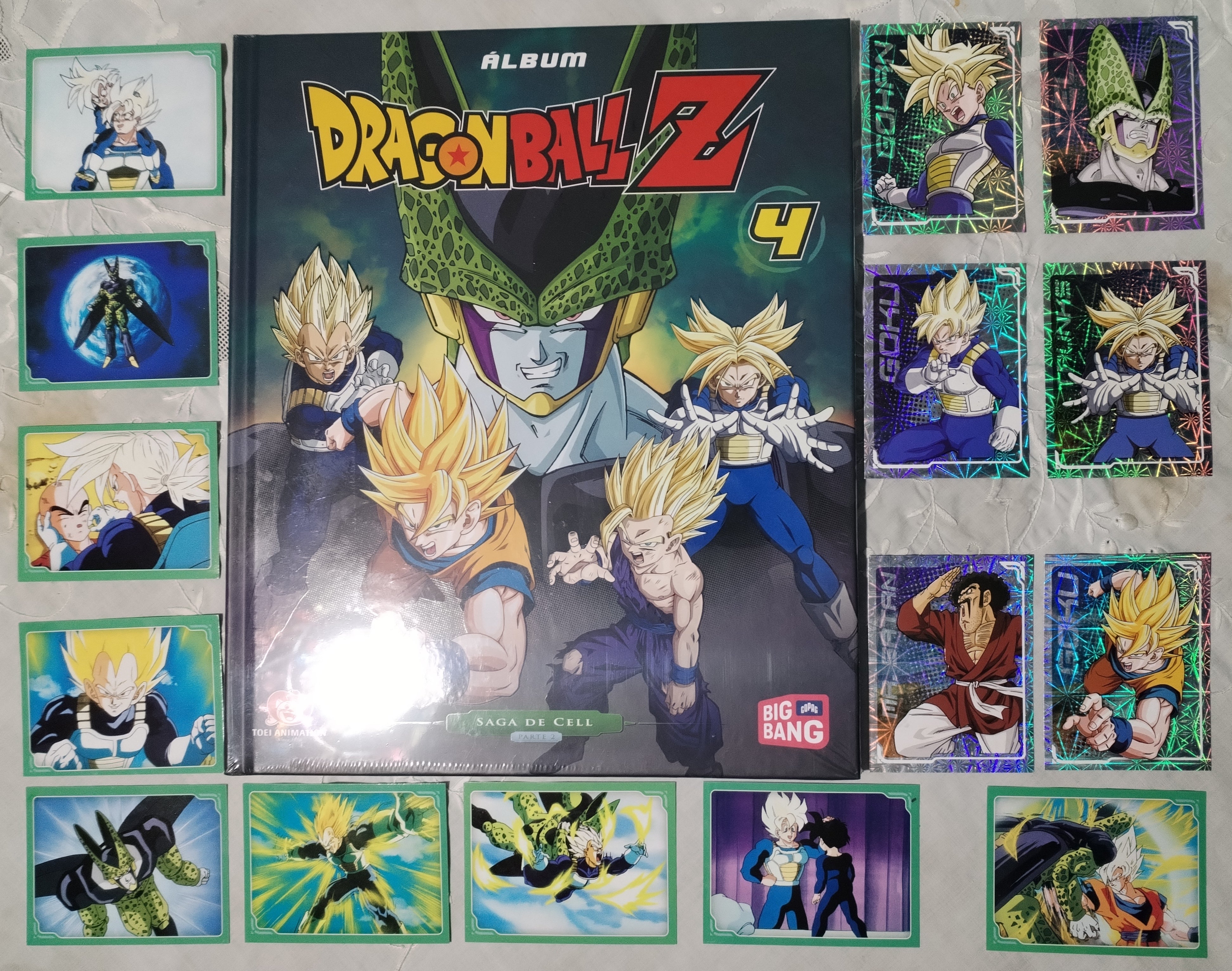 Álbum dragon Ball Z4 - Saga de cell parte 2