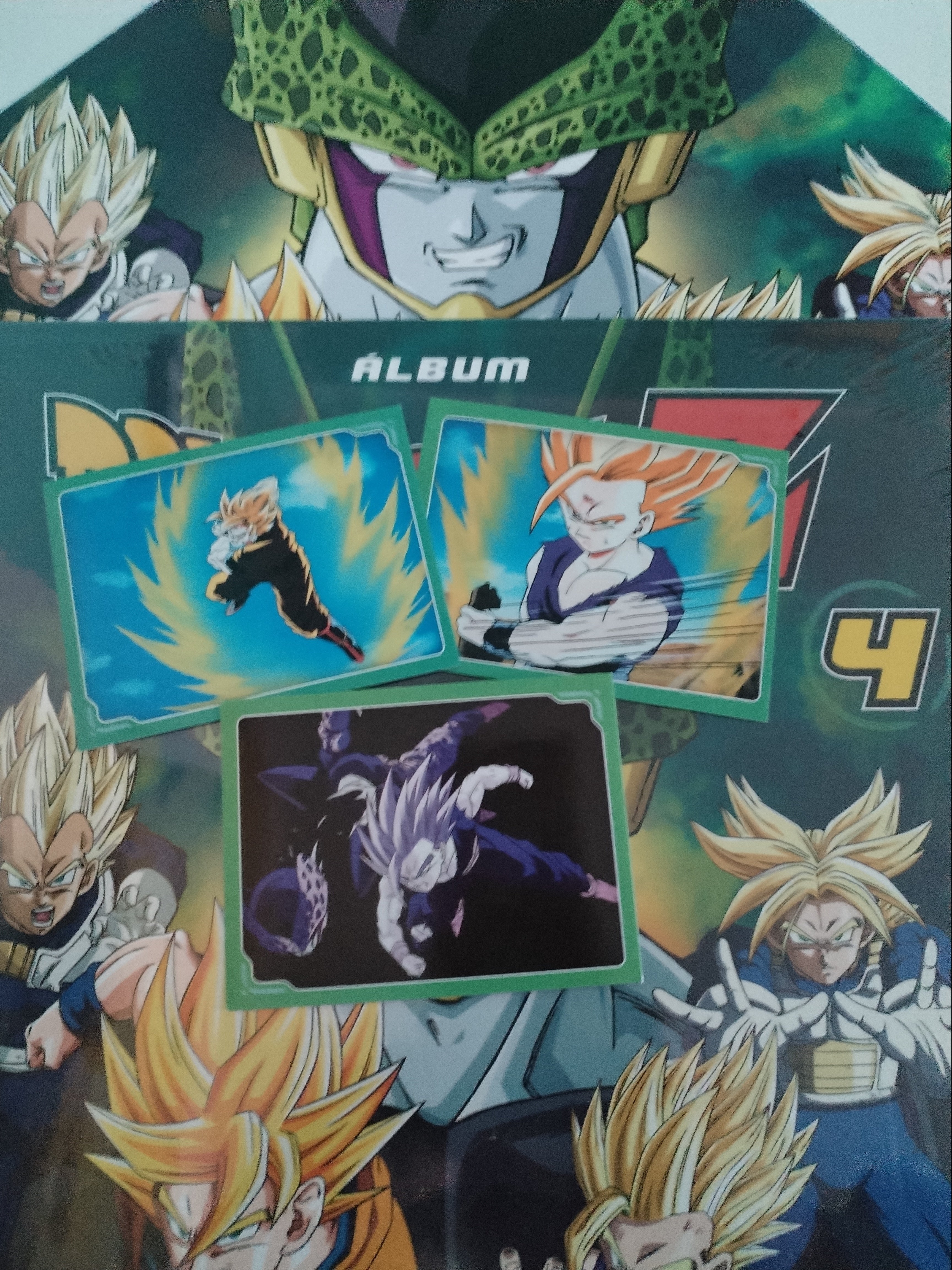 Álbum dragon Ball Z4 - Saga de cell parte 2