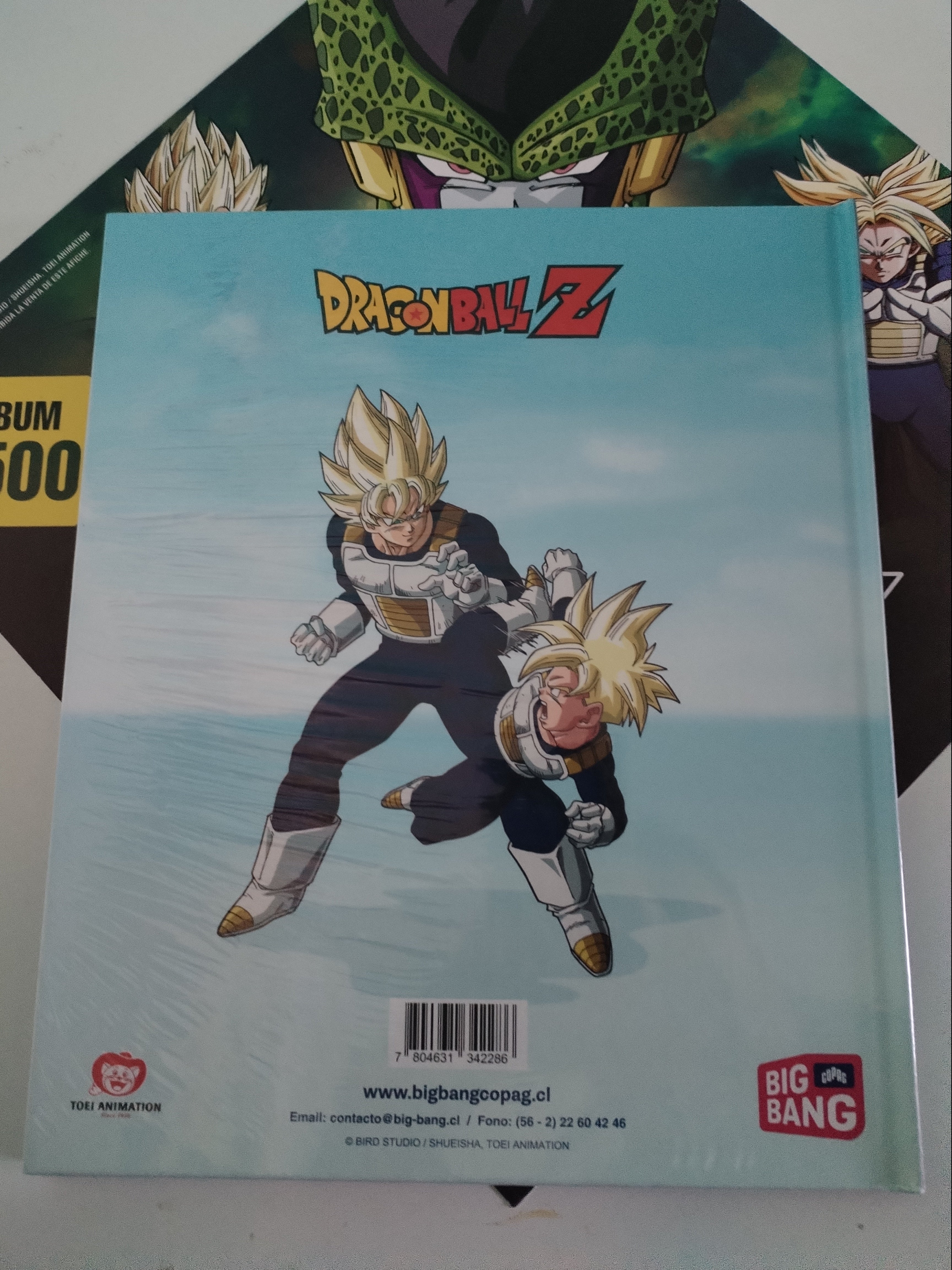 Álbum dragon Ball Z4 - Saga de cell parte 2