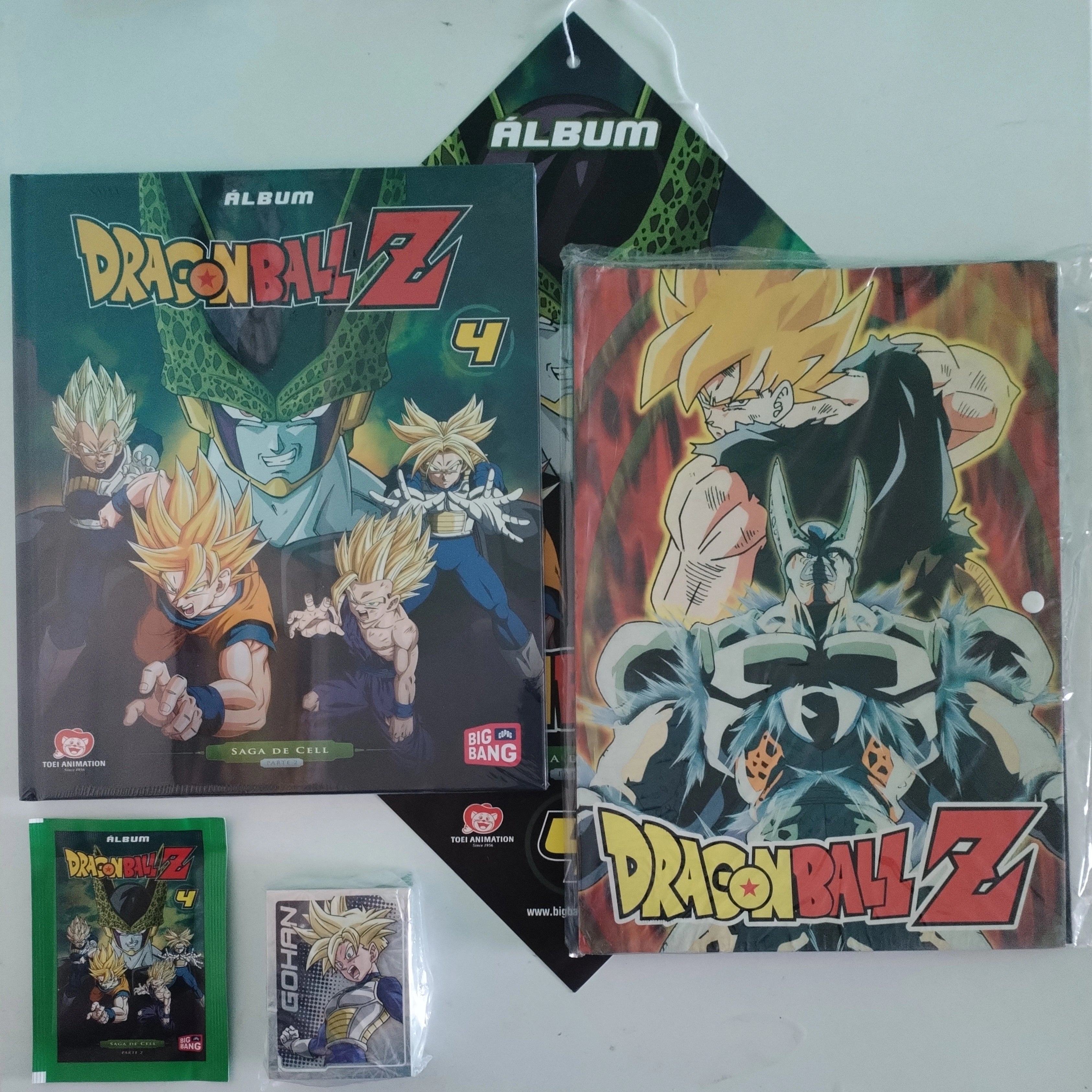 Álbum dragon Ball Z4 - Saga de cell parte 2