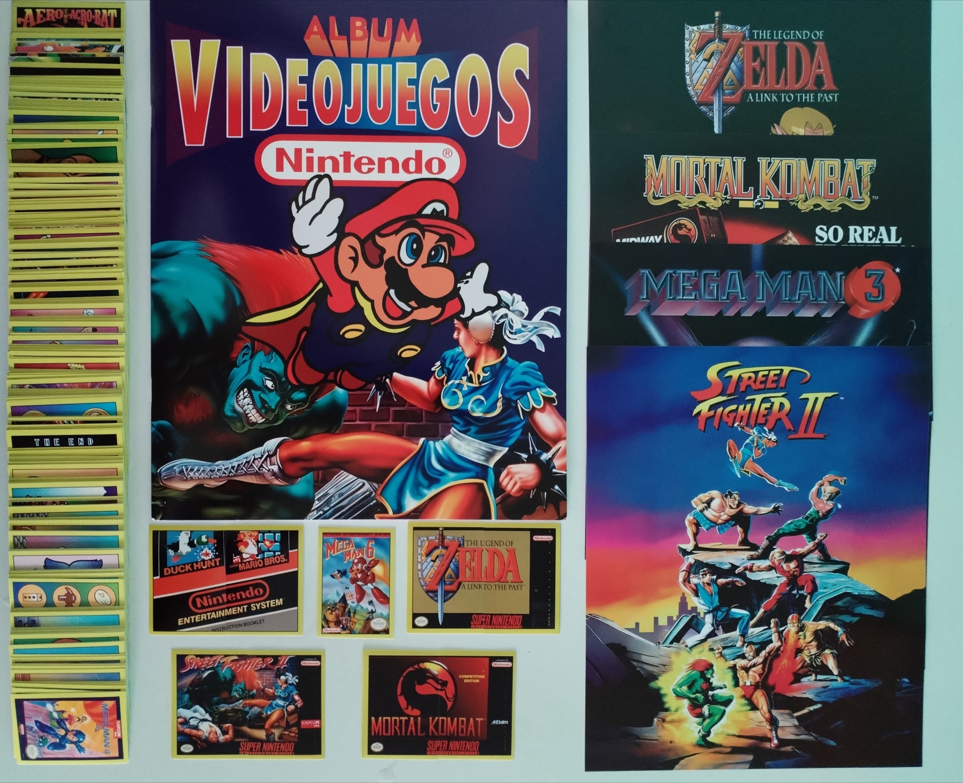 Album Video Juegos de Nintendo - Completo a pegar