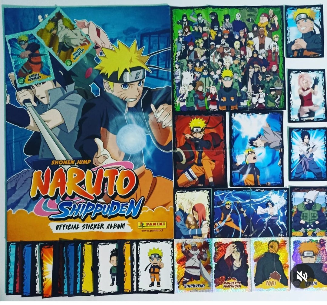 Álbum Naruto Shippuden - Panini 2016