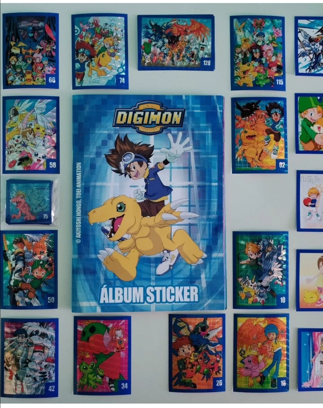 Mini álbum Digimon vol 1.