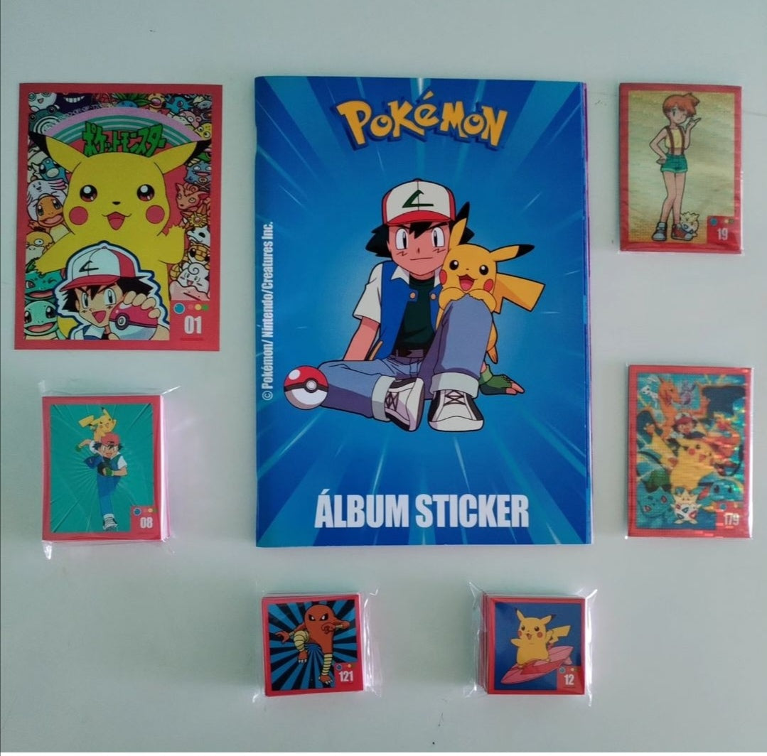 Mini álbum pokémon