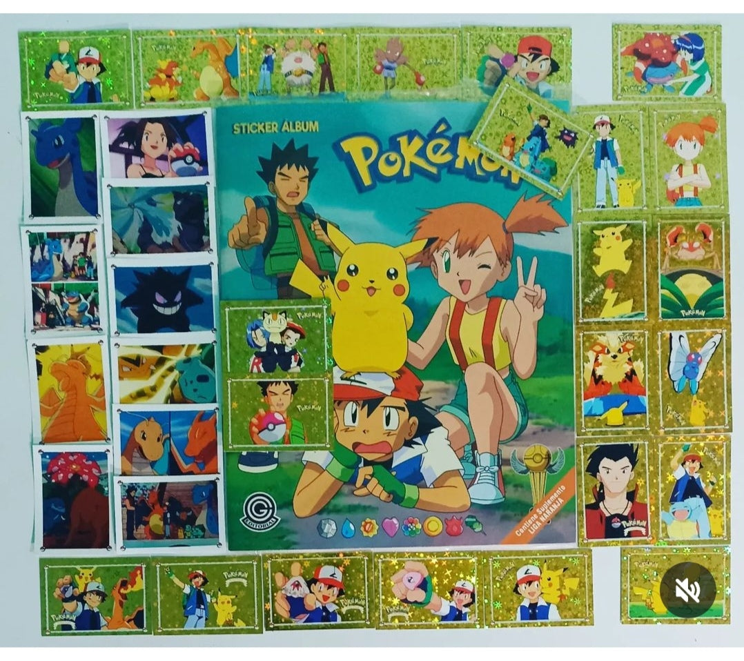 Álbum Pokémon La Liga Naranja