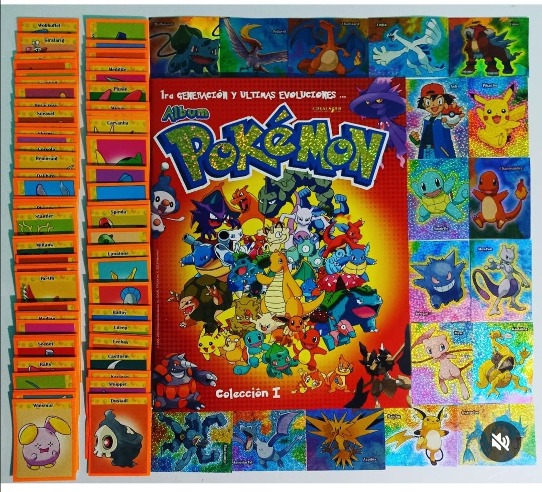 Álbum Pokémon 1 Generación