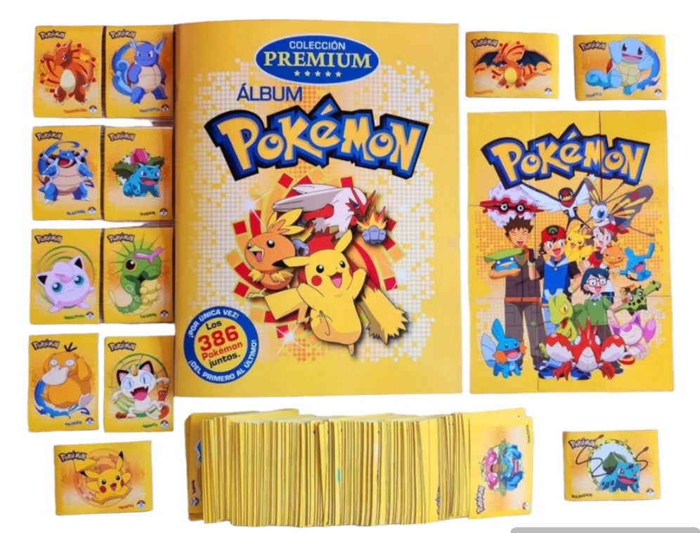 Álbum Pokemon Premium - Versión Remasterizada