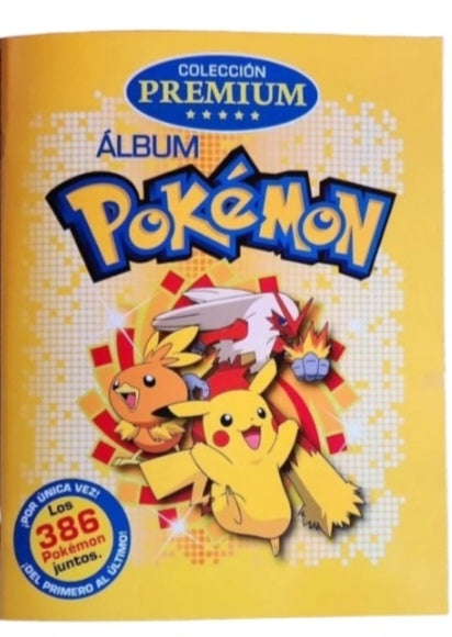 Álbum Pokemon Premium - Versión Remasterizada