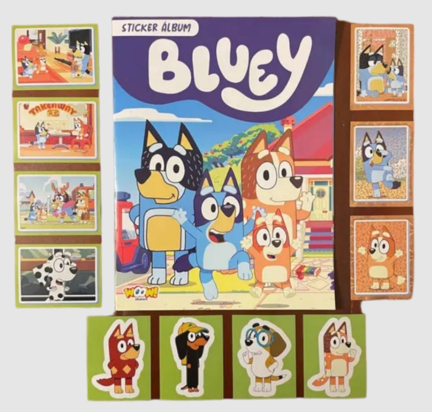 Álbum Bluey - Completo a pegar